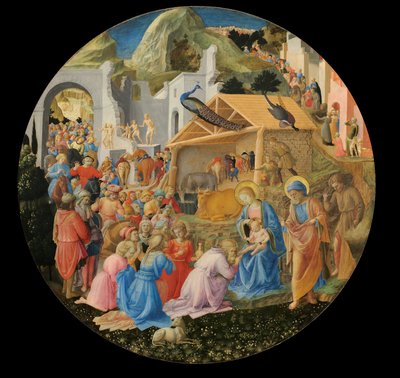 The Adoration of the Magi by Fra Filippo Lippi